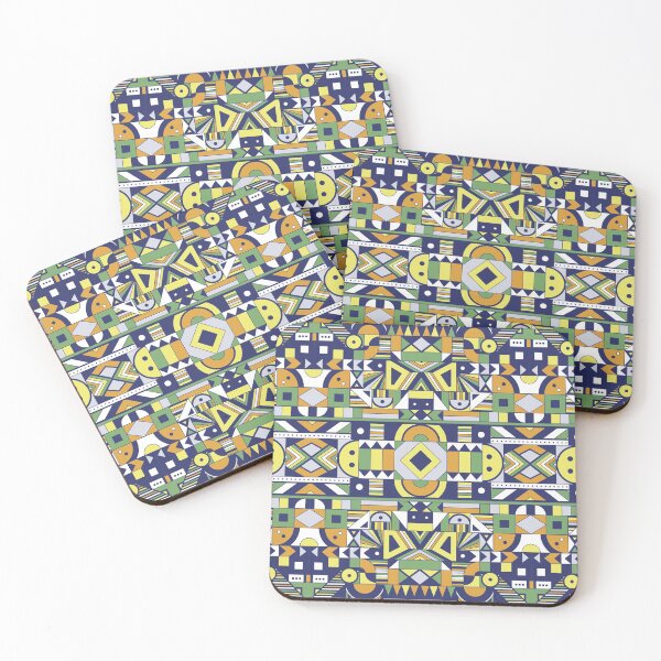 Item preview, Colorful ethnic pattern designed and sold by kallyfactory.