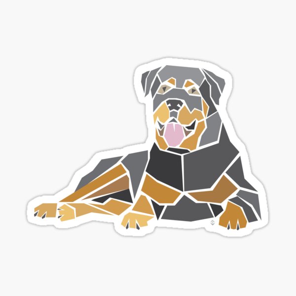 Roxie the Rottweiler Sticker