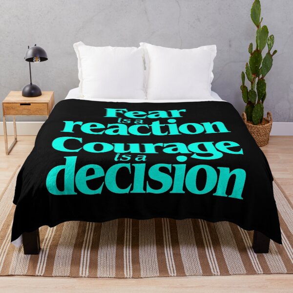 Item preview, Fear is a reaction. Courage is a decision. v.1 designed and sold by x1brett.