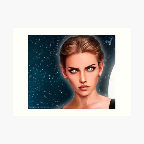 Nesta Archeron from A Court Of Silver Flames Art Print