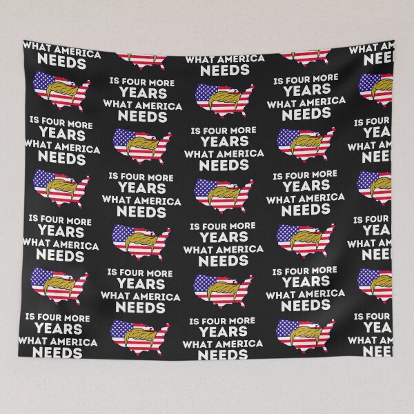 Item preview, FOUR MORE YEARS, FOUR TRUMP, FOUR DONALD,  designed and sold by R B Chrystal.