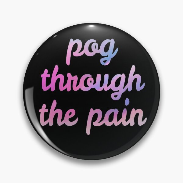 Item preview, Pog Through The Pain - TommyInnit designed and sold by nbakash.