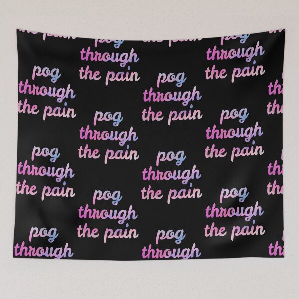 Item preview, Pog Through The Pain - TommyInnit designed and sold by nbakash.