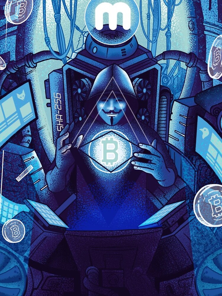 Thumbnail 4 of 4, iPhone Case, Crypto Mining Control Room designed and sold by minerstat.