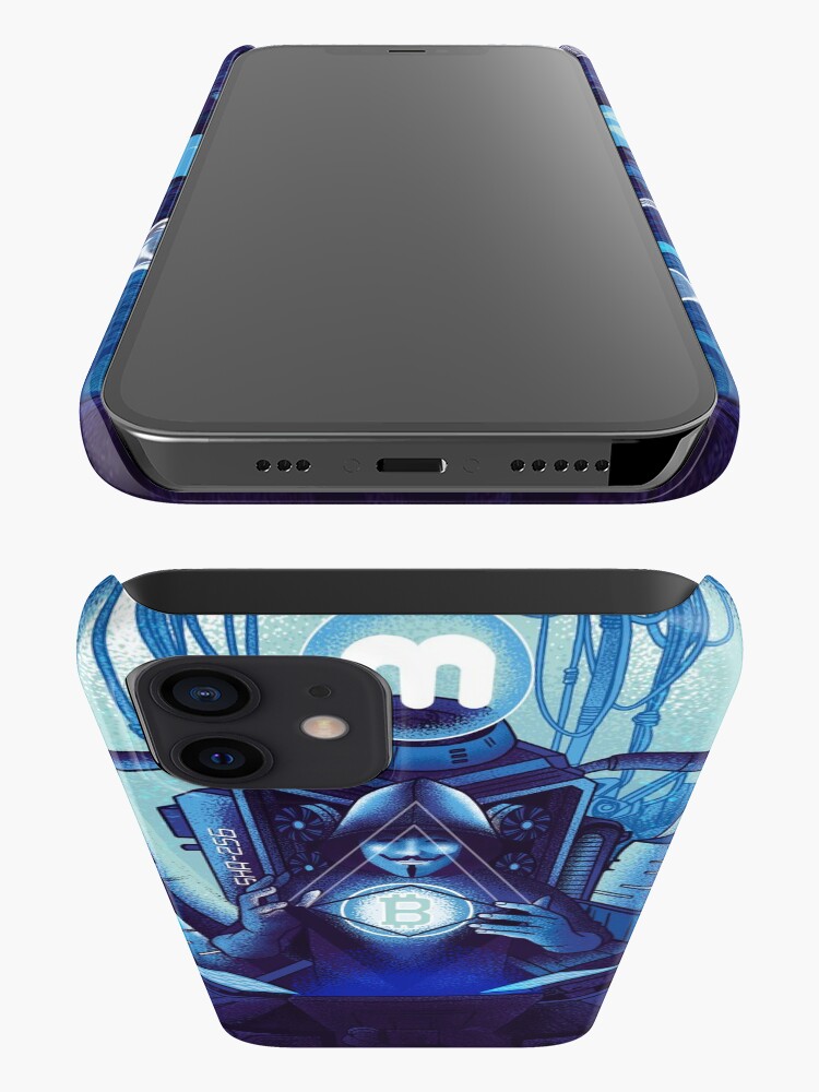 Thumbnail 3 of 4, iPhone Case, Crypto Mining Control Room designed and sold by minerstat.