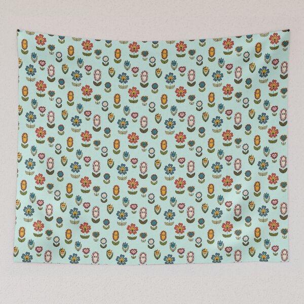 Item preview, Happy Little Flower Garden designed and sold by Pamela Maxwell.