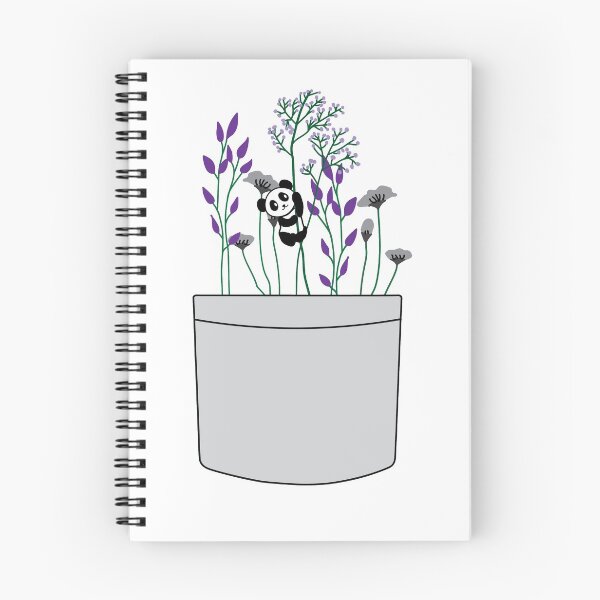 Item preview, Subtle Asexual Pride Pocket Panda designed and sold by Mirimakes.