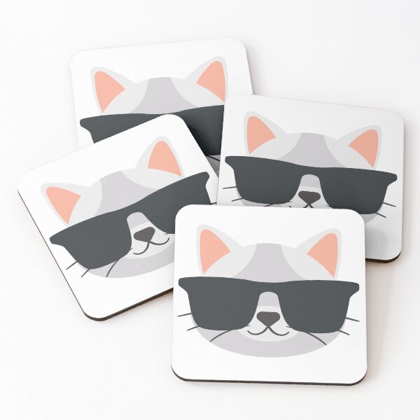 Item preview, Cat with sunglasses designed and sold by Ivanapcm.