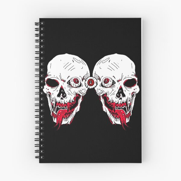 Aperçu de l'œuvre DOUBLE CRÂNE créée et vendue par Stuffbysophie.
