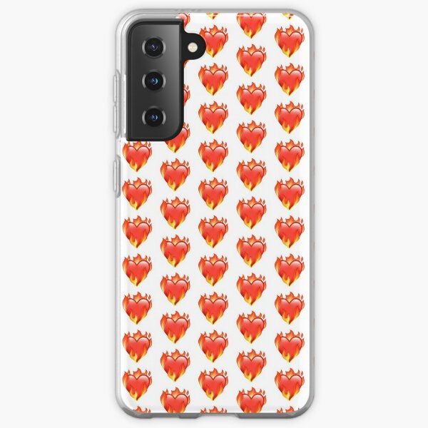 heart on fire emoji samsung