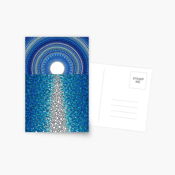 Staircase to the Moon Postcard