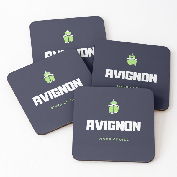 Item preview, Avignon River Cruise - Rhone River Itinary in France designed and sold by Vintage-TM.