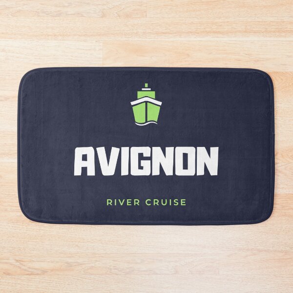 Item preview, Avignon River Cruise - Rhone River Itinary in France designed and sold by Vintage-TM.