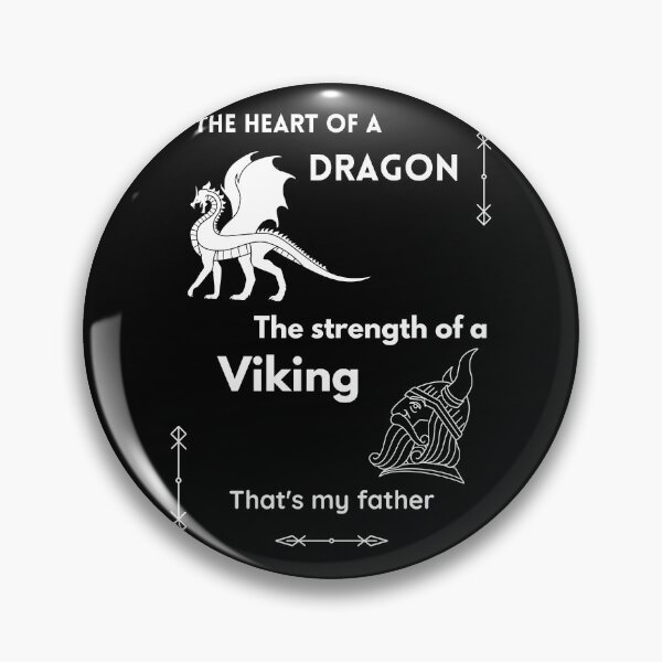 Item preview, Strong father like viking with dragon heart designed and sold by Georgeox.