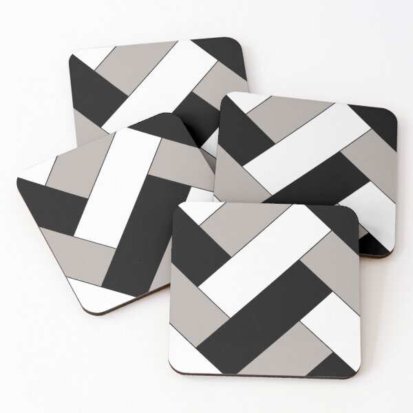 Item preview, geometric art tile design designed and sold by ZubiyaArt.