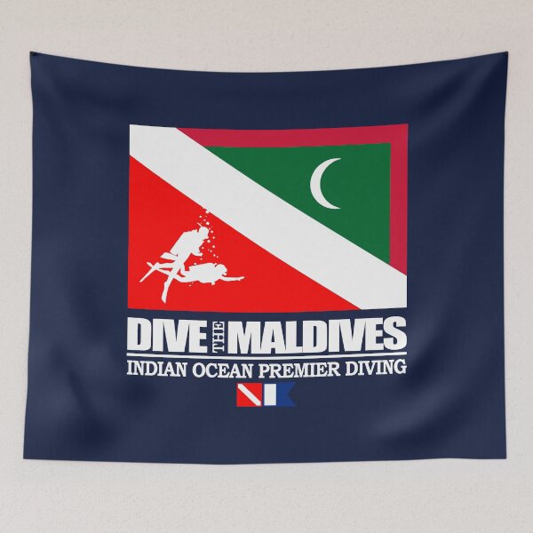 Item preview, Dive the Maldives (DF) designed and sold by curranmorgan.