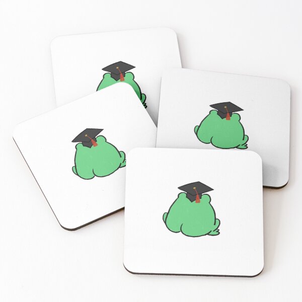 Item preview, Frog Graduate Butt View designed and sold by mousepotatoes.