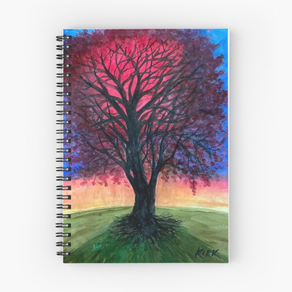 Item preview, Expressionist Tree in Sunset designed and sold by Jerry Kirk.