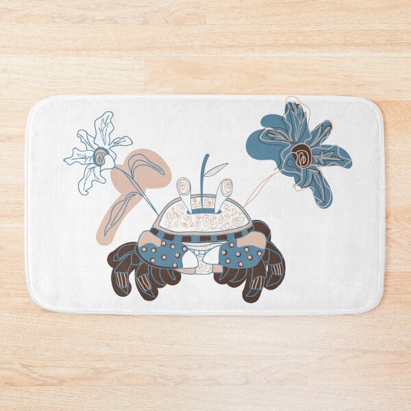 Item preview, Botanical crab designed and sold by ArtinaStudio.