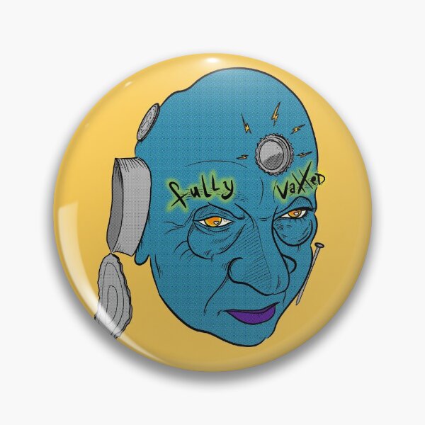 Item preview, Fully Vaxxed Magnetic! designed and sold by JayNeilsonDraws.