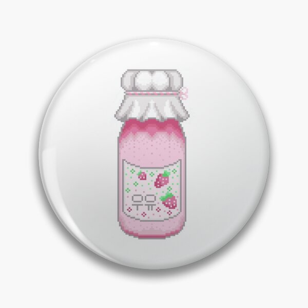 Item preview, Strawberry milk pixel art <3 designed and sold by lucrativefuture.