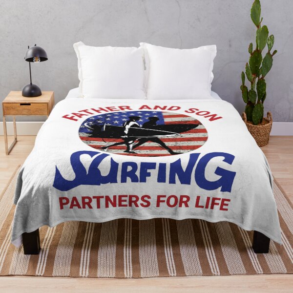 Item preview, father and son surfing partners for life t-shirt, designed and sold by Artezia.