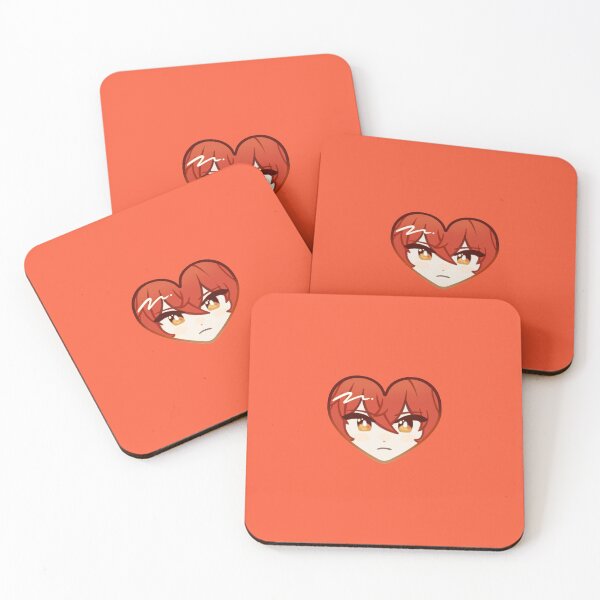 Item preview, Diluc ♥ Genshin Impact Heart designed and sold by peach-milq-tea.