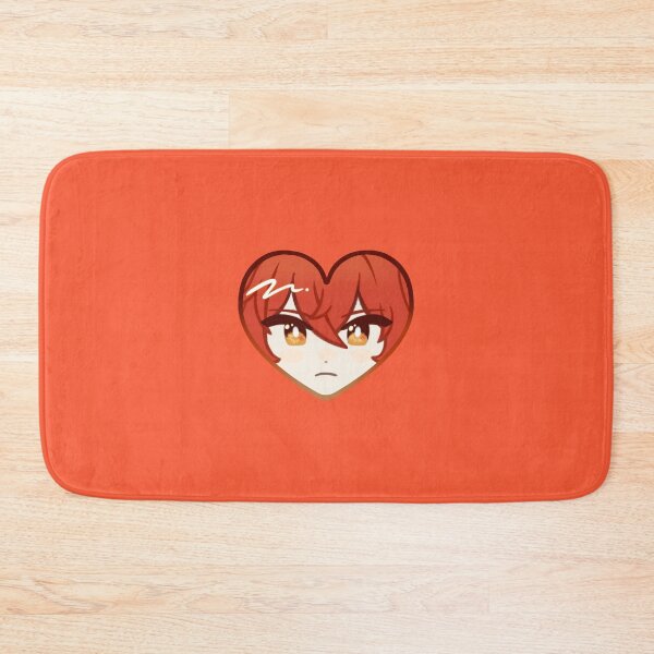 Item preview, Diluc ♥ Genshin Impact Heart designed and sold by peach-milq-tea.