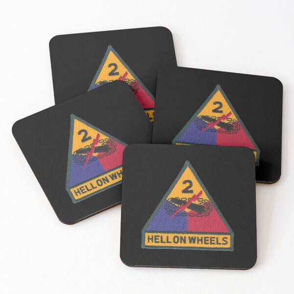 Item preview, 2ND ARMORED DIVISION - HELL ON WHEELS designed and sold by militarygifts.