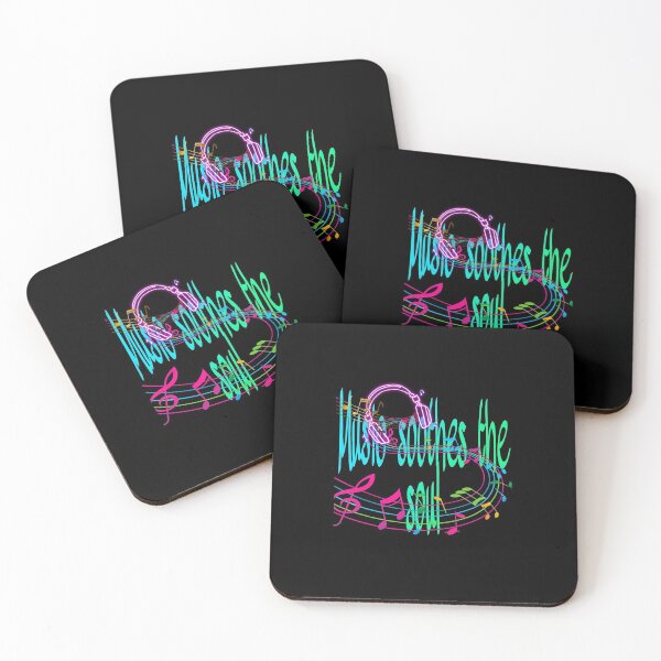 Item preview, Music soothes the soul designed and sold by FACELESS MONKEY.