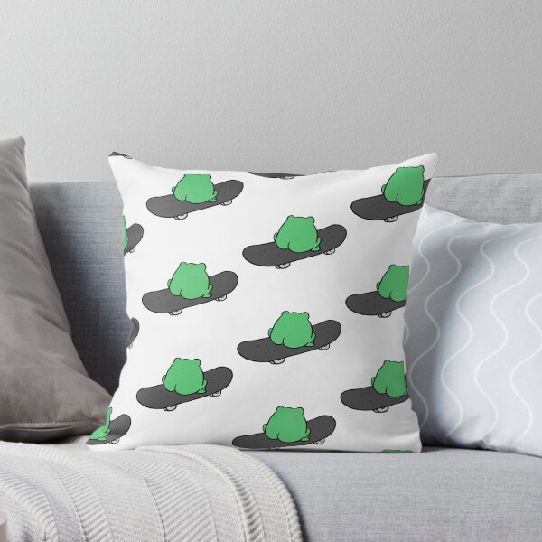 Item preview, Frog On Skateboard Back View designed and sold by mousepotatoes.