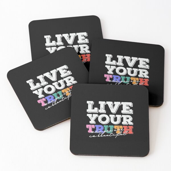 Item preview, Live Your Truth who you are is beautiful designed and sold by Nfty-Planet01.