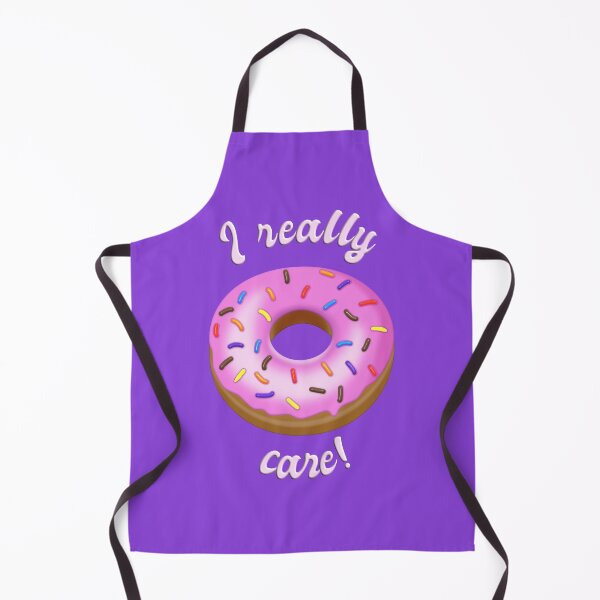 Item preview, Do you or donut you care? Glazed Strawberry Doughnut designed and sold by Happy Puppy Print On Demand.