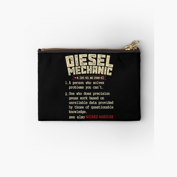 Item preview, Funny Diesel Mechanic meaning vintage design designed and sold by Apoorv Choudhary.