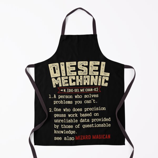 Item preview, Funny Diesel Mechanic meaning vintage design designed and sold by Apoorv Choudhary.