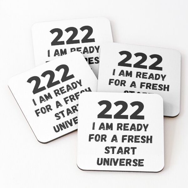 Item preview, 222 I Am Ready For a Fresh Start Universe designed and sold by RGRamsey.