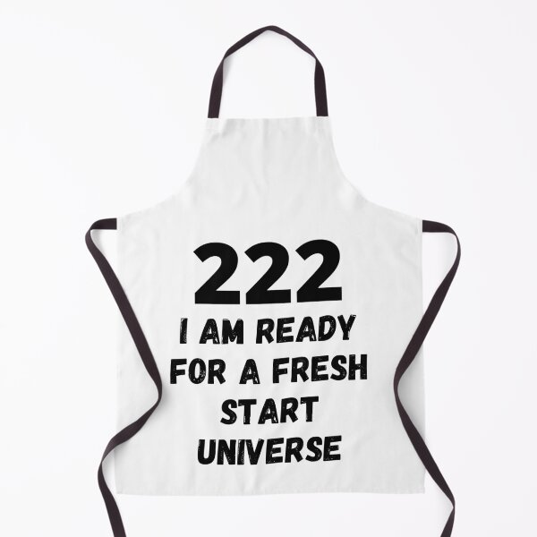 Item preview, 222 I Am Ready For a Fresh Start Universe designed and sold by RGRamsey.