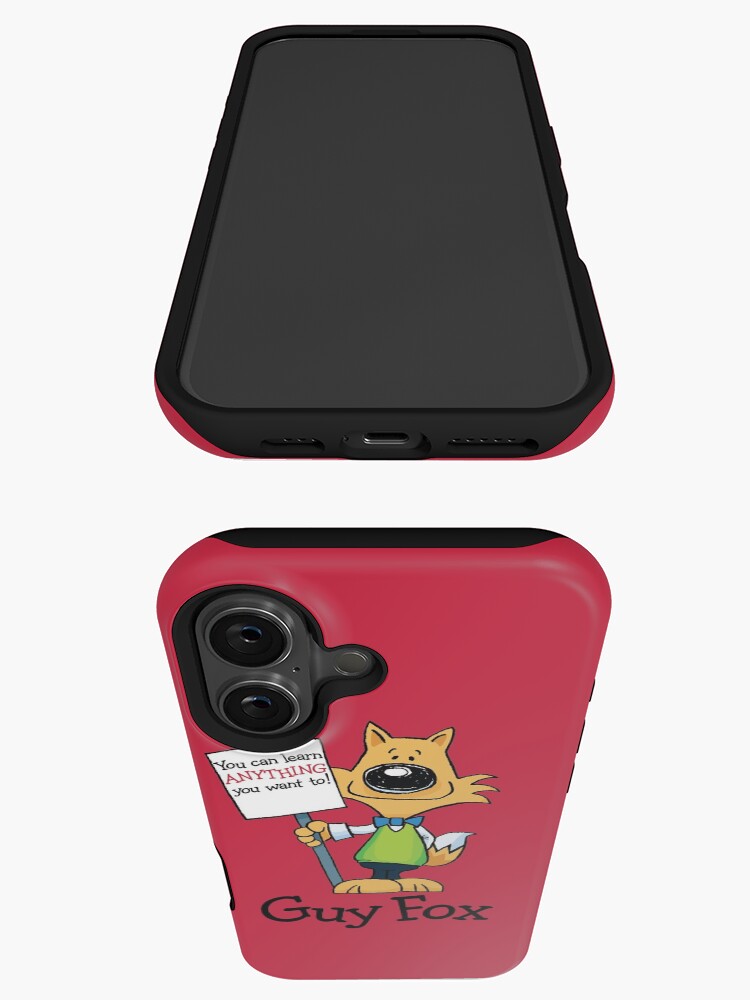 Thumbnail 3 of 4, iPhone Case, You Can Learn Anything You Want To! designed and sold by GuyFox.