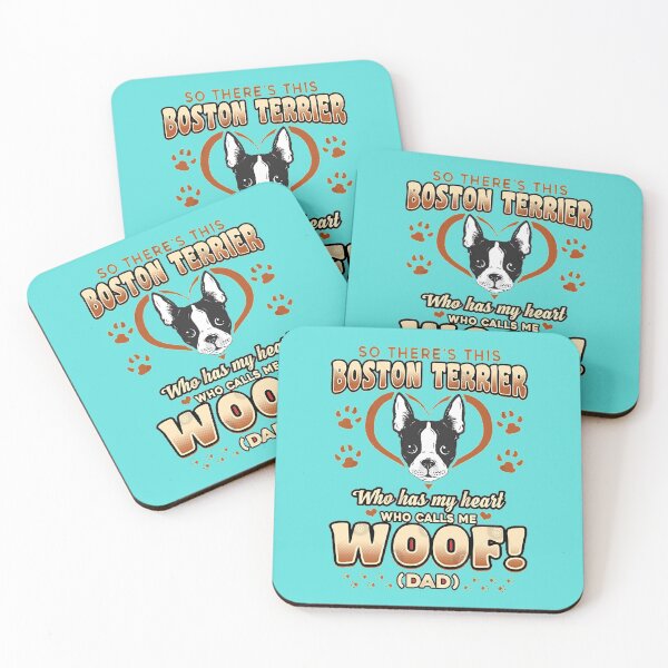 Item preview, Boston Terrier Pet Owner Design WOOF Dad designed and sold by fantasticdesign.