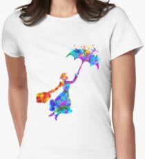 mary poppins Women's Fitted T-Shirt