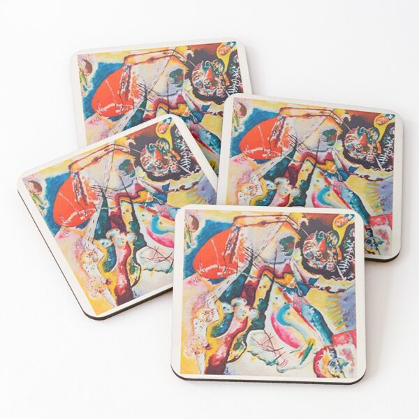 Item preview, Rainbow Kandinsky Abstrack designed and sold by yioclwzoist.