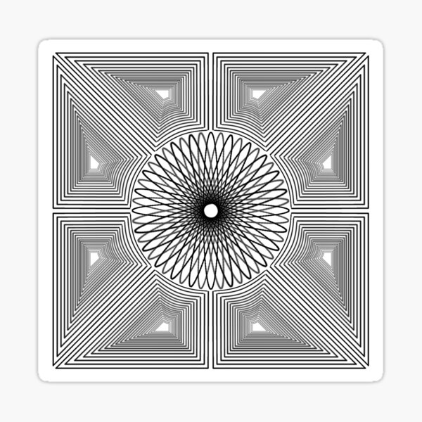 A Particle and A Wave (Light) Sticker