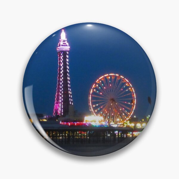 Item preview, Blackpool Beach at Night designed and sold by Andrew Morrell.