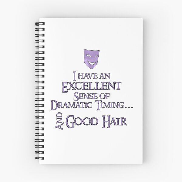 Item preview, Dramatic Timing - Purple Hawke Quote designed and sold by Deity Of Duality.