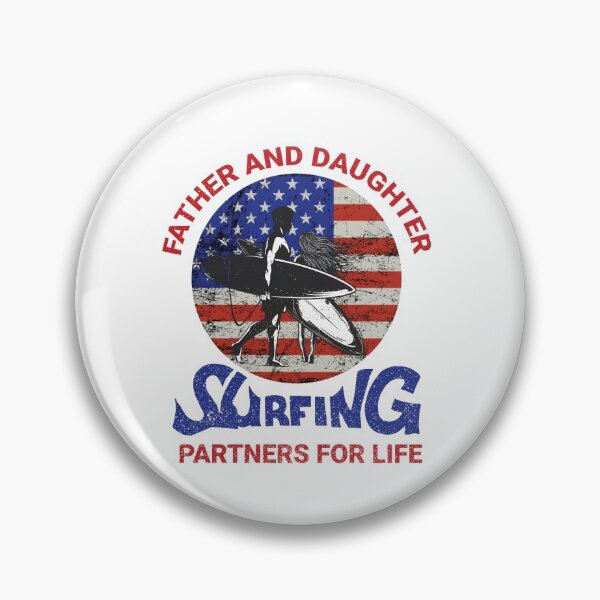 Item preview, father and daughter surfing partners for life t-shirt designed and sold by Artezia.