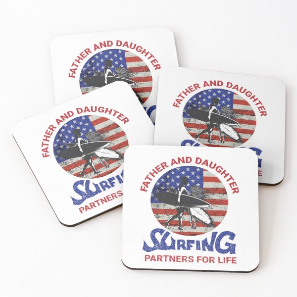 Item preview, father and daughter surfing partners for life t-shirt designed and sold by Artezia.