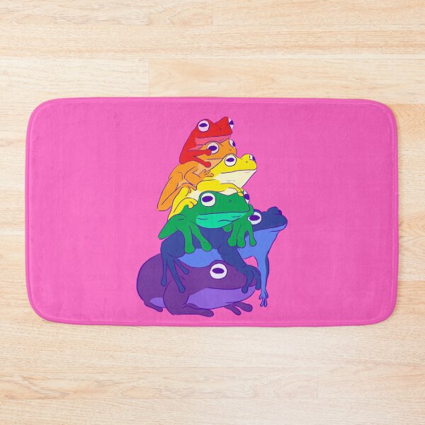 Item preview, Gay Pride Frog Stack designed and sold by Josie Richey.