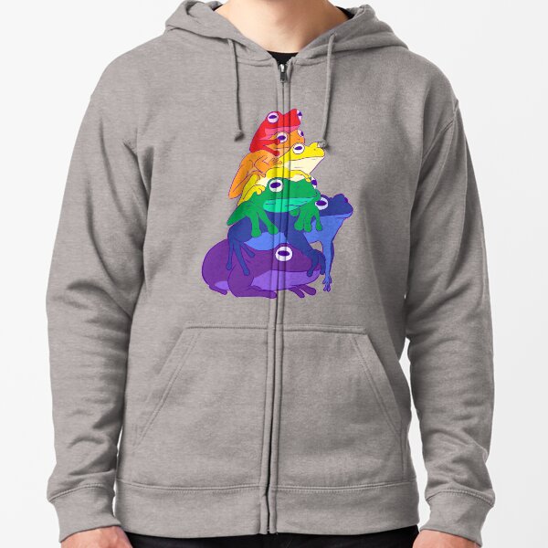 Item preview, Gay Pride Frog Stack designed and sold by Josie Richey.