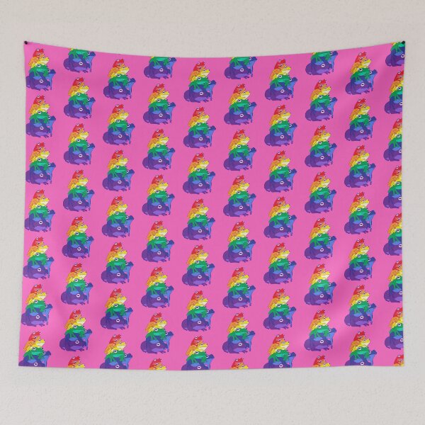 Item preview, Gay Pride Frog Stack designed and sold by Josie Richey.