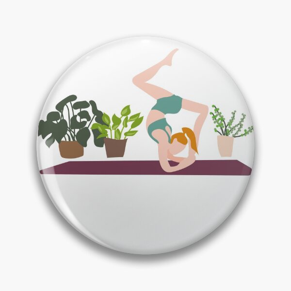 Item preview, Yoga girl designed and sold by Adluska.
